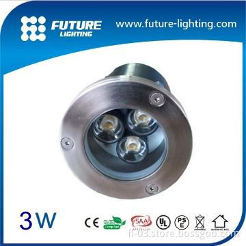 3W edison led ground lighting for outdoor uplight